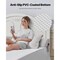 Bed Gap Wedge Pillow 76in Foam Mattress Gap Filler with Anti Slip Bottom Cover